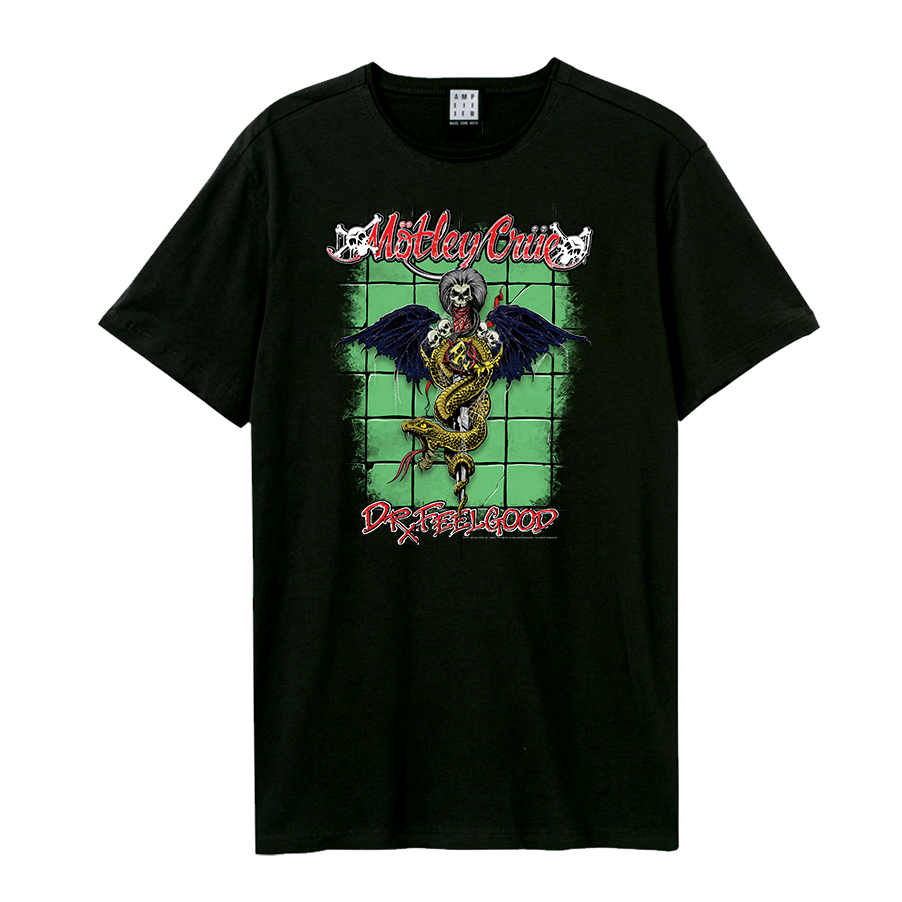 Image of Mötley Crüe T-Shirt - Dr Feelgood Amplified